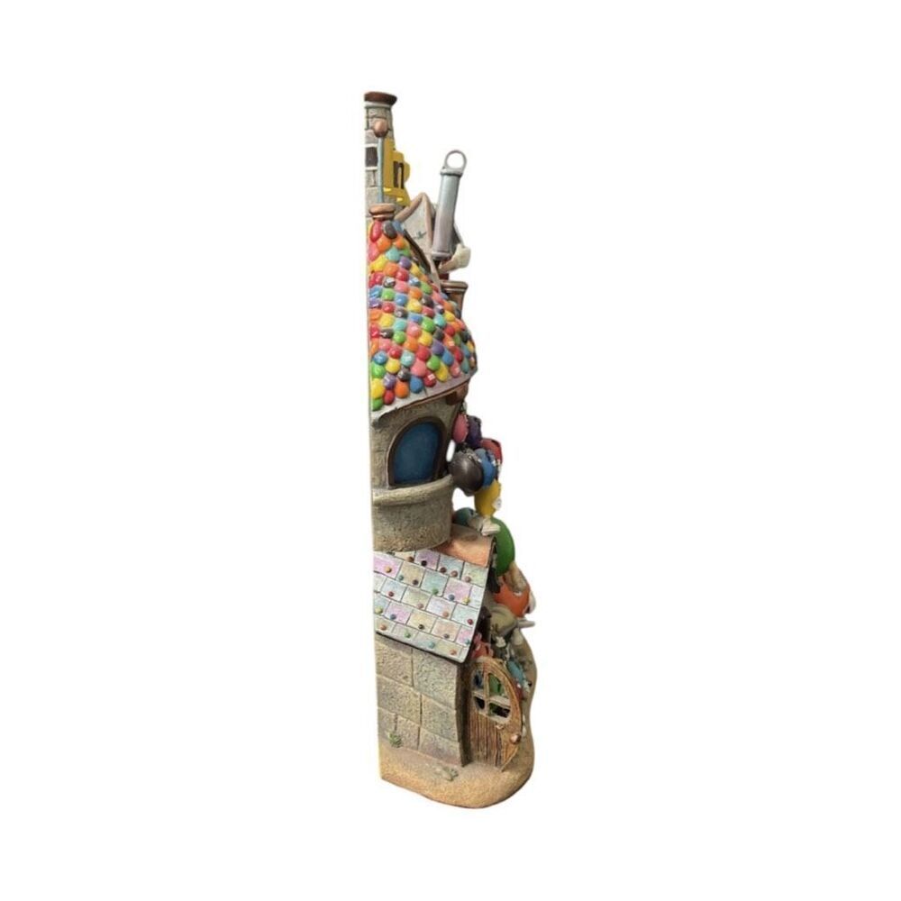 Danbury Mint M&M's 12" Collector Clock Chocolate Factory Candy Diorama 2005 - Picture 5 of 6